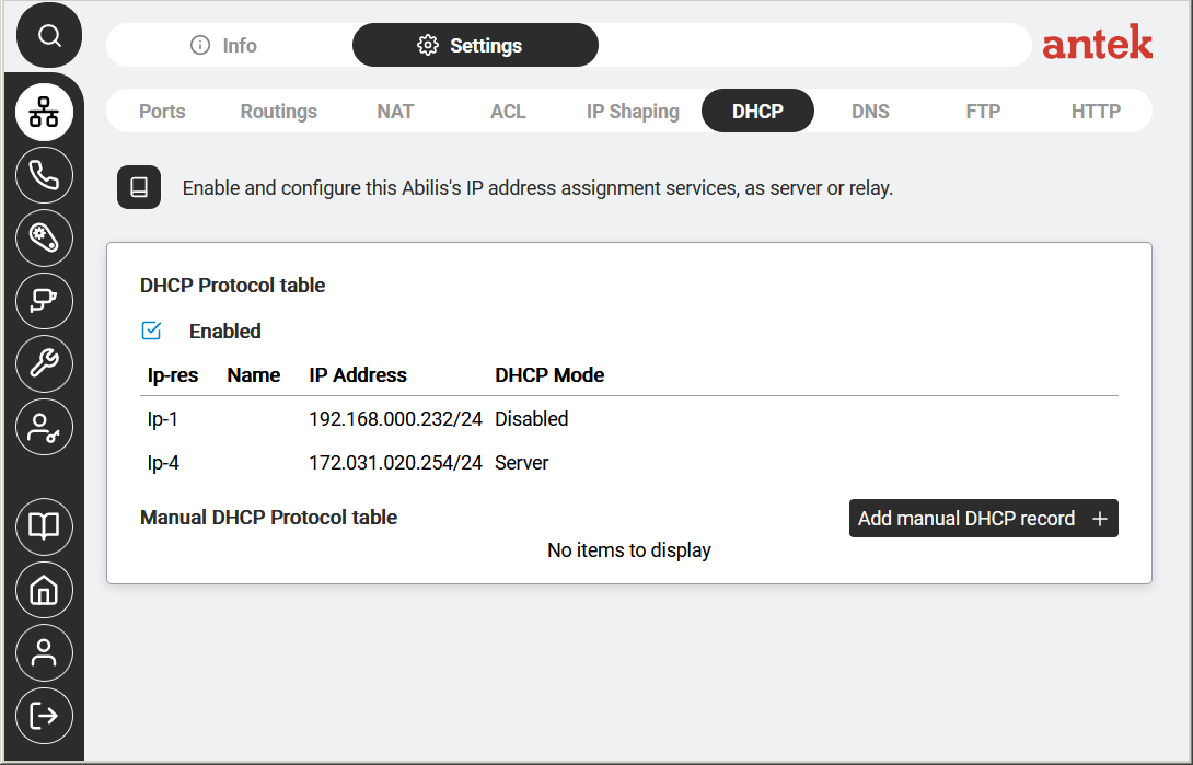 Networking - DHCP