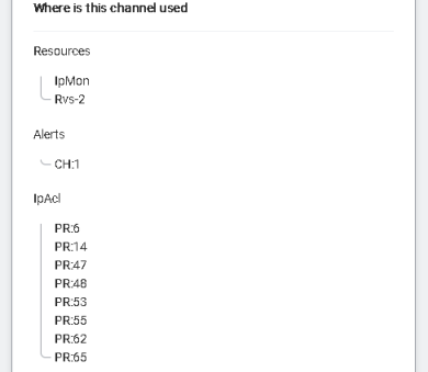 Alert manager web page